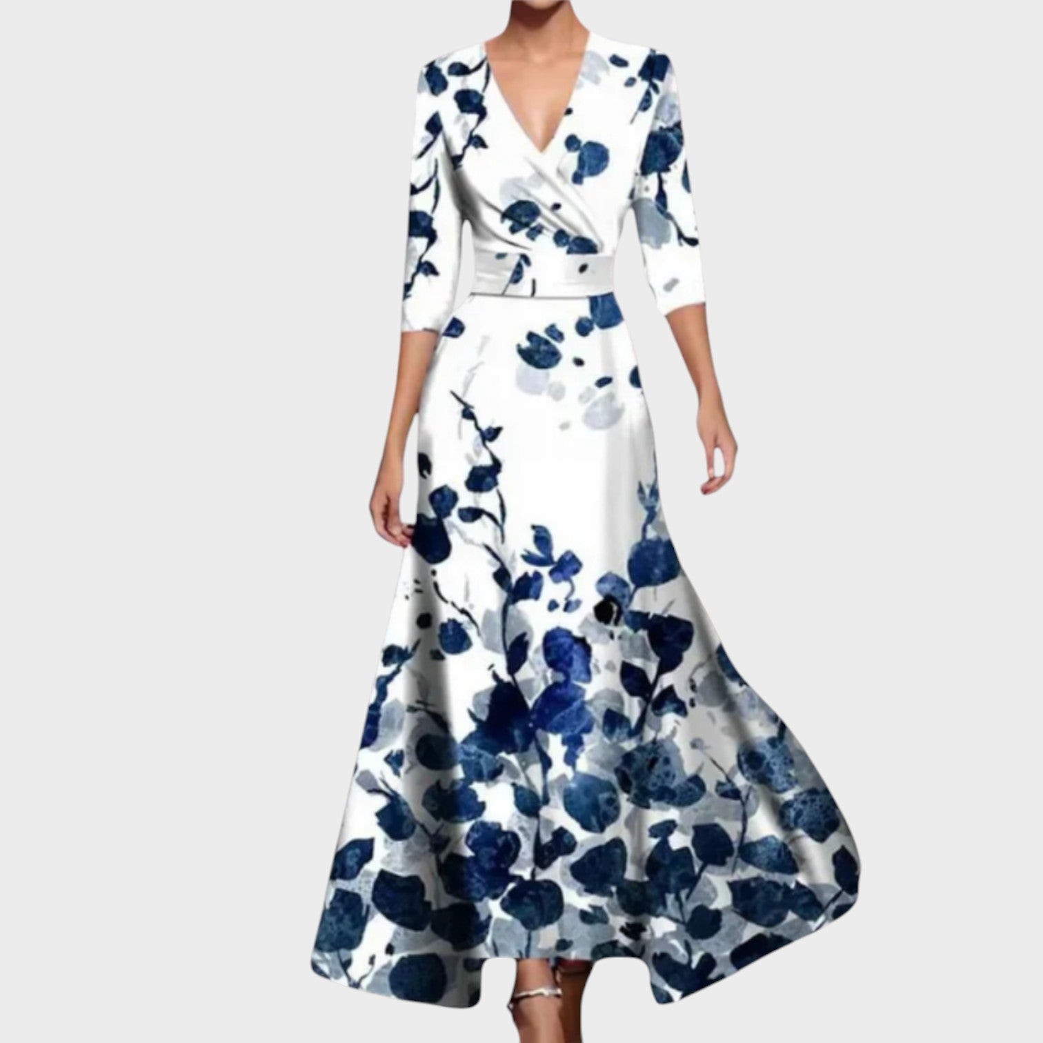 Isadora - Rankų darbo premium maxi suknelė