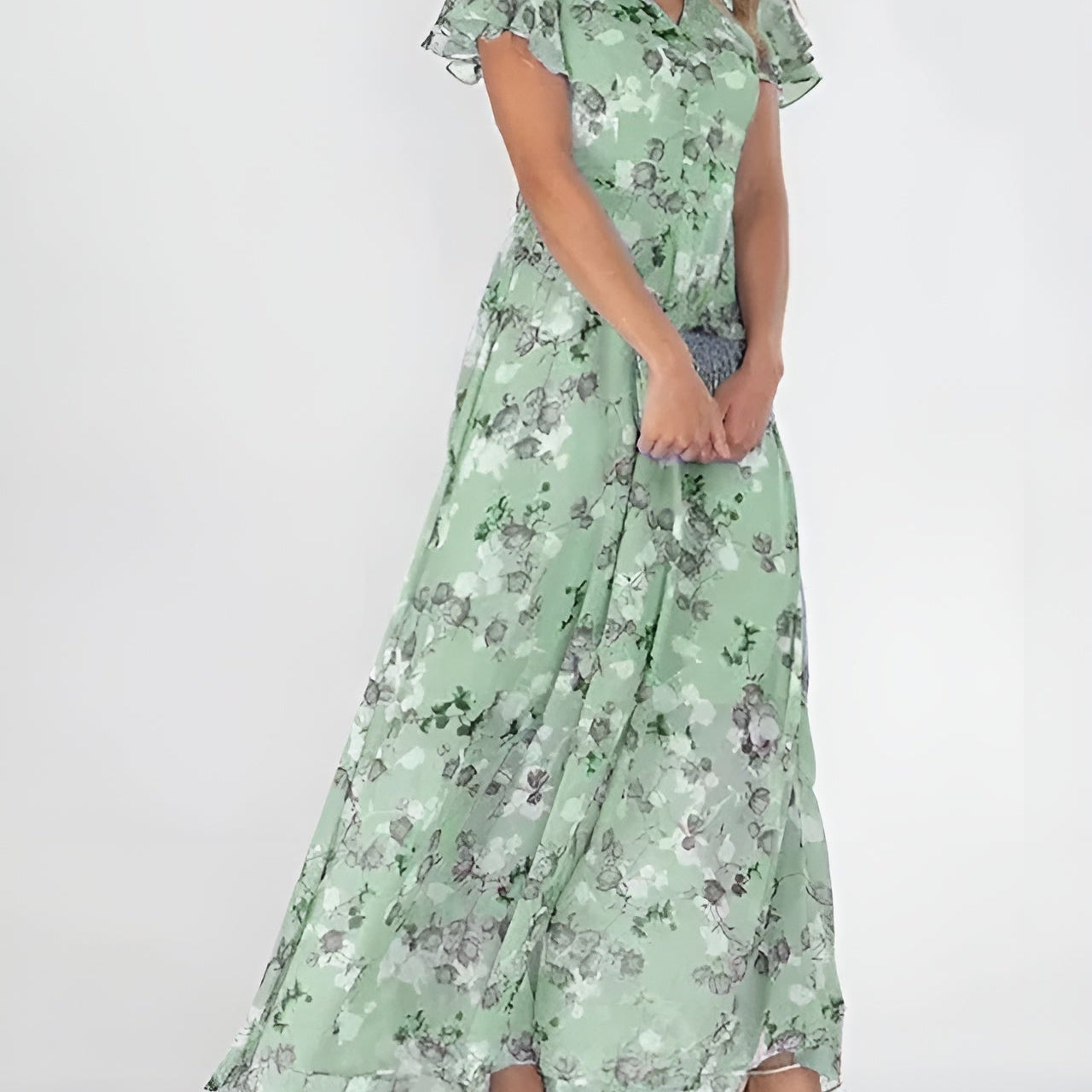 Elegantiškas Suknelė, Kuri Uždengia Pilvą