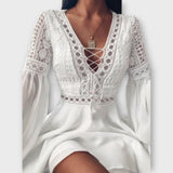 Paula - Tobulas Boho Trumpas Suknelė