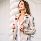Grytė - Retro Chic Gėlių Paltas