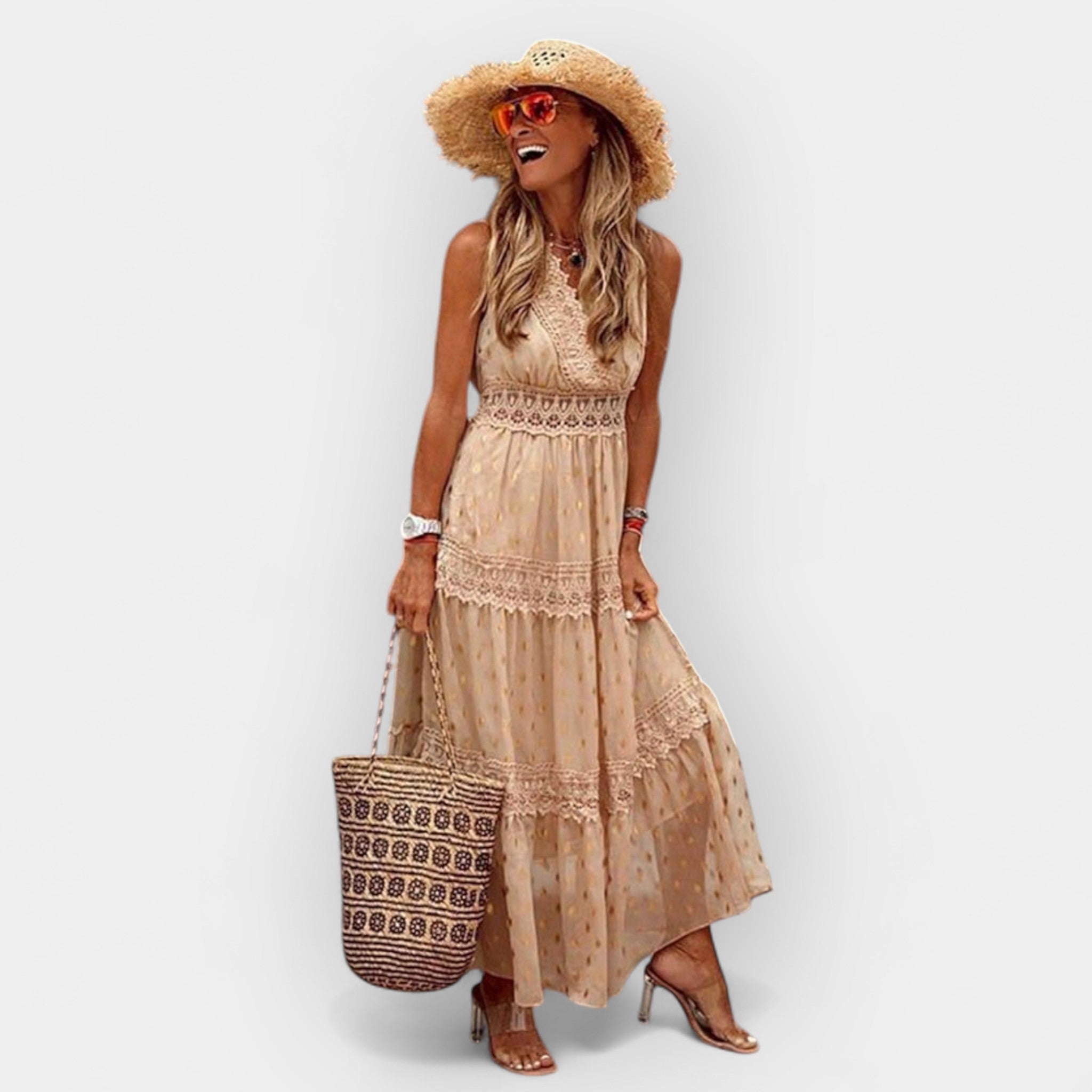 Vasaros Suknelė Boho Stiliumi