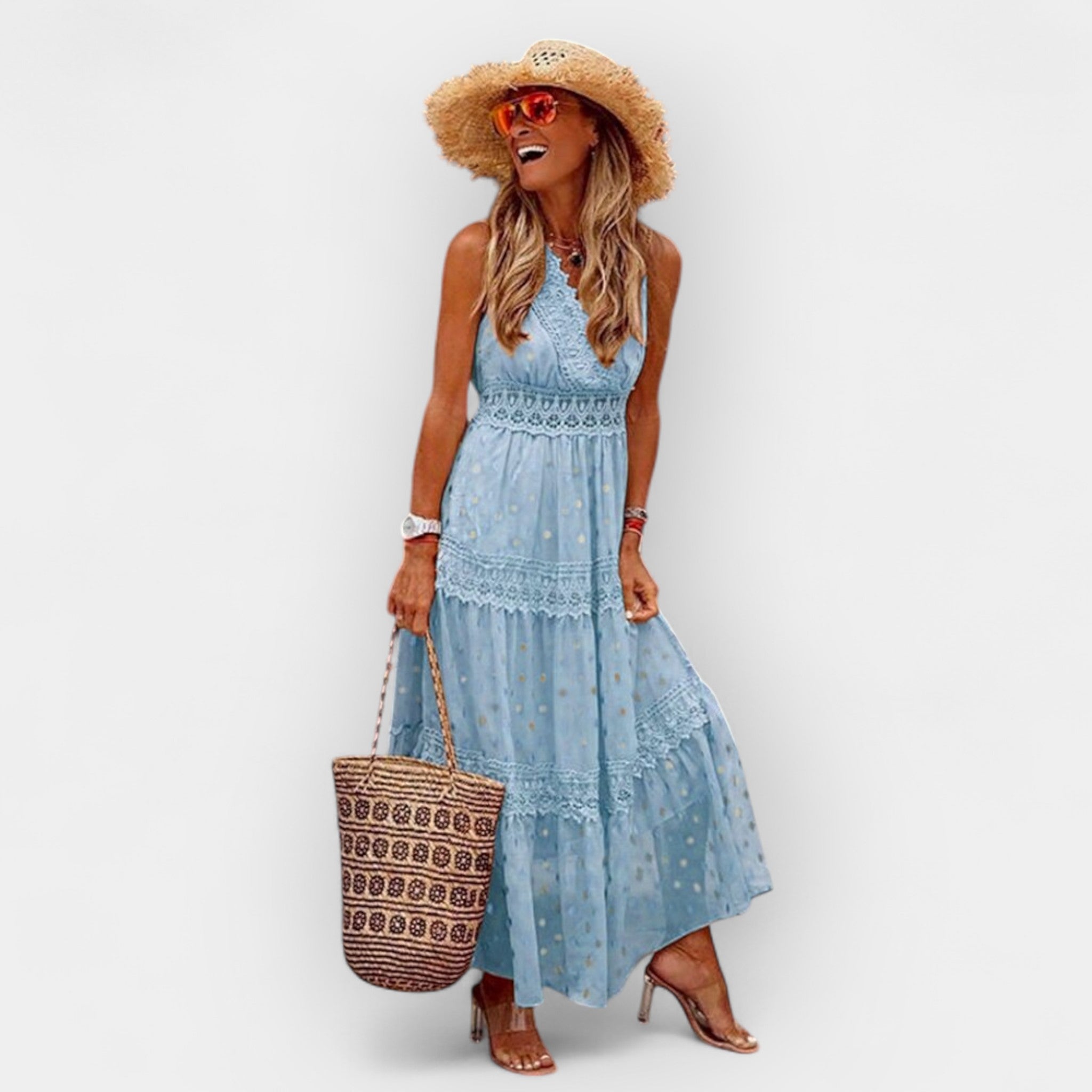 Vasaros Suknelė Boho Stiliumi