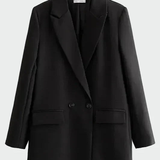 Oversized švarkas su modernia linija