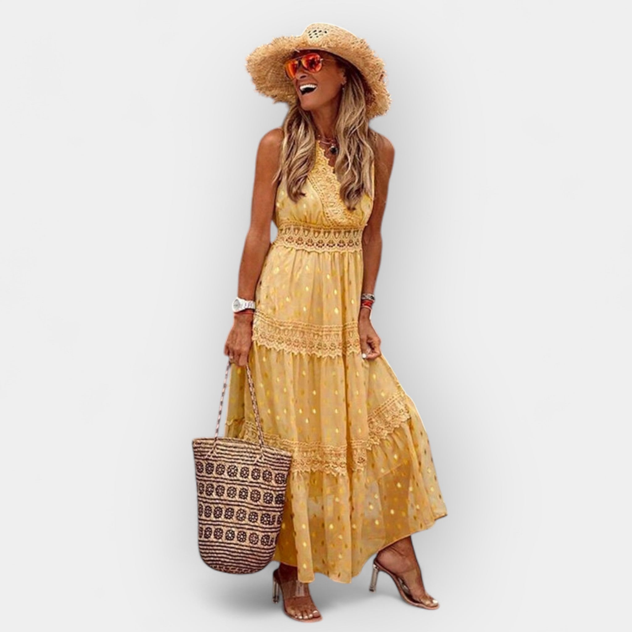 Vasaros Suknelė Boho Stiliumi