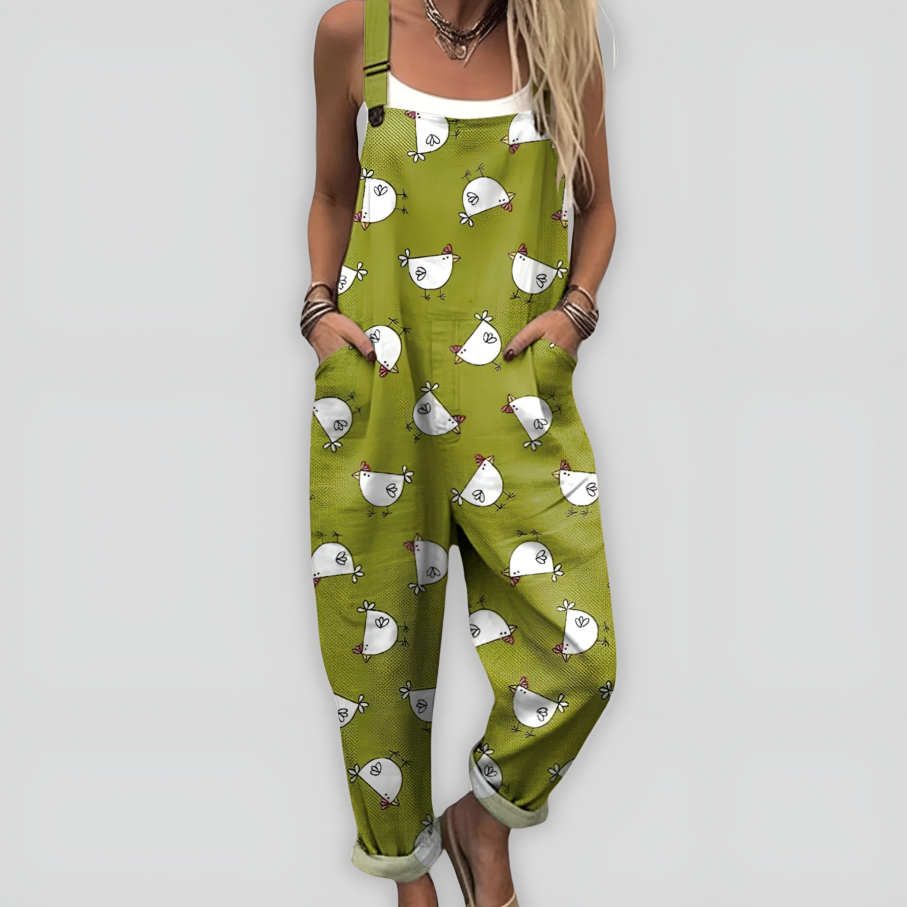 Patogi ir Stilinga Jumpsuit su Laisva Siluetu