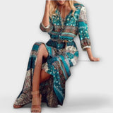 Carina - Boho midi suknelė