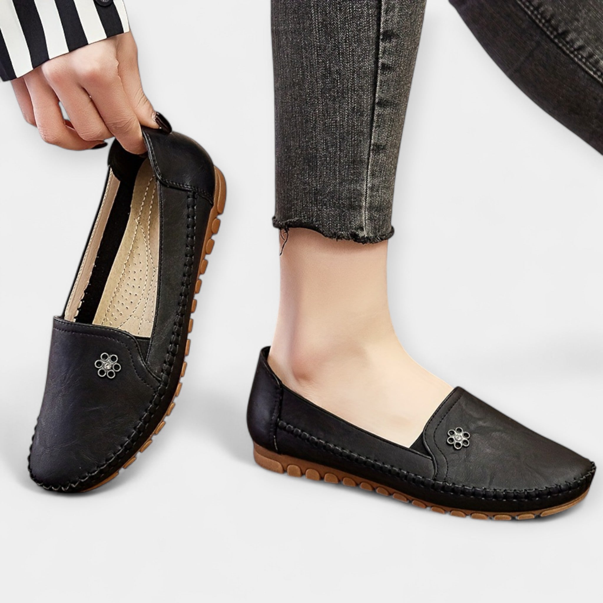 Patogūs Slip-On Batai su Minkštu Padu
