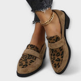 Camila - Elegantiški bateliai su leopardų raštu