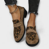 Camila - Elegantiški bateliai su leopardų raštu